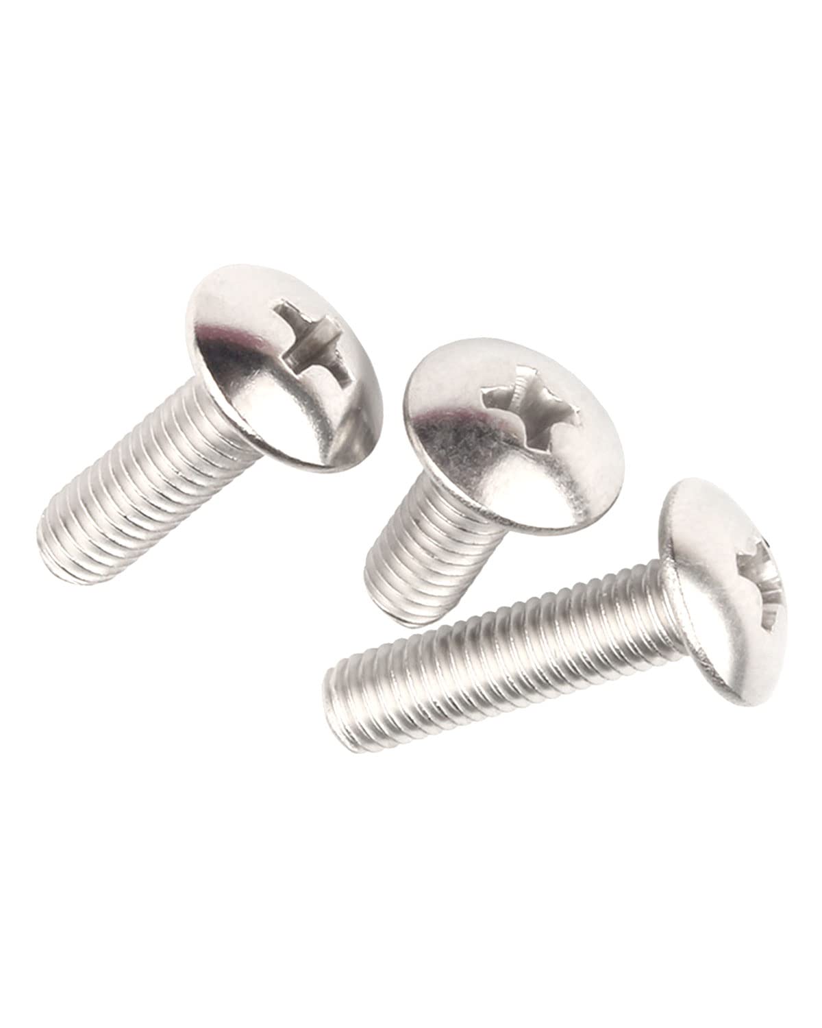 IMScrews #6-32 ¡Á 3/8" Phillips Truss Head Bolts Screws, 304 Stainless Steel Machine Screws Pack of 100 - image 6