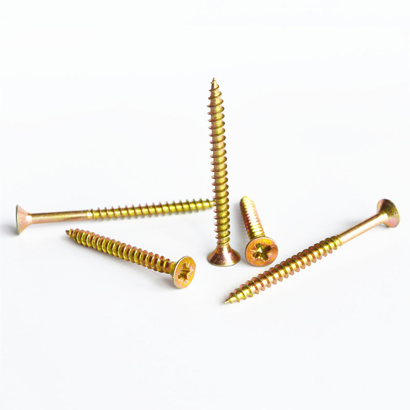 Винты с плоской головкой #6 x 3/4 дюйма оптом — DIN7505, углеродистая сталь, 22H