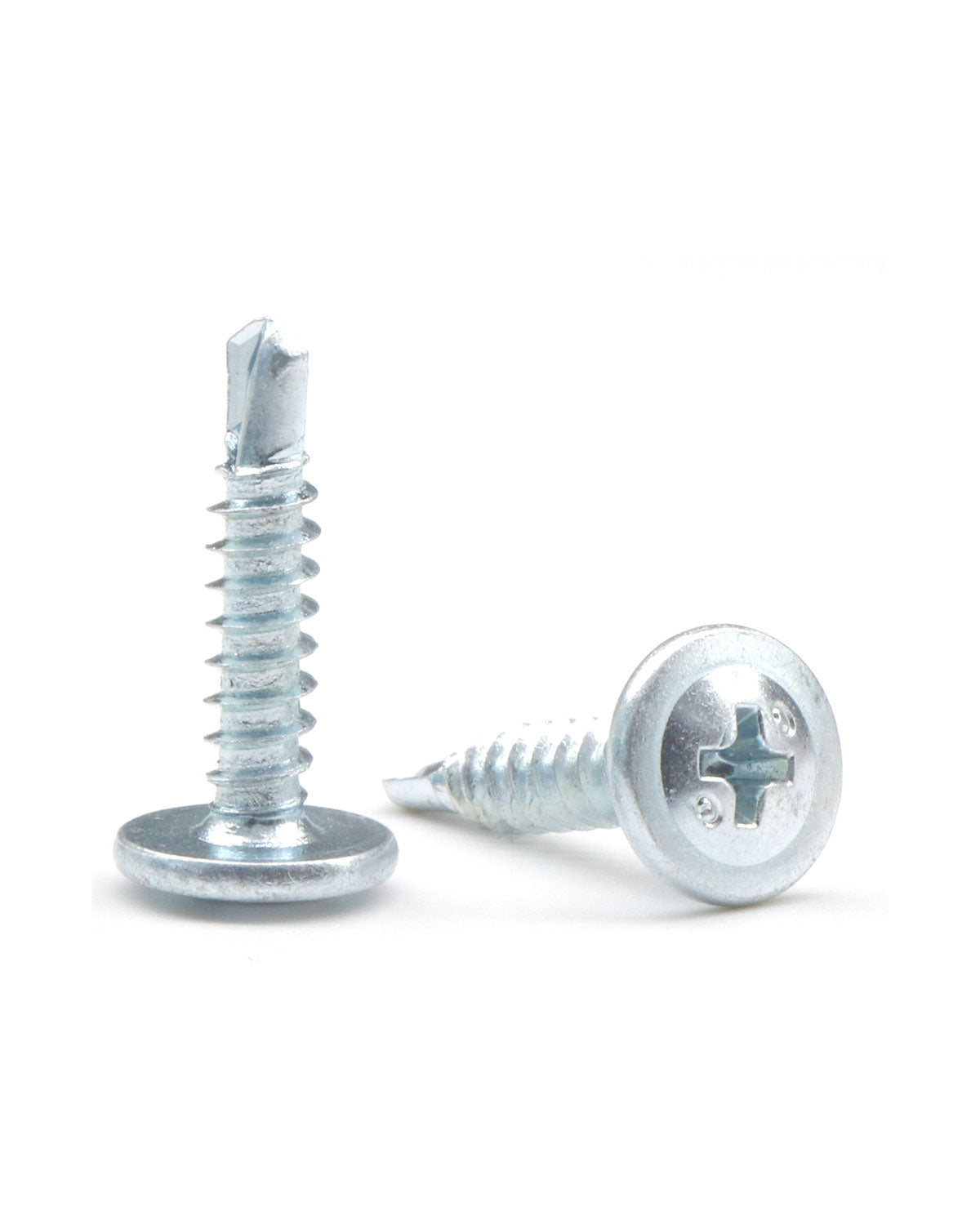 IMScrews 50 шт. #8 x 3/4 дюйма Самосверлящие винты с ферменной головкой Стандартная резьба Работа по дереву МДФ Цинк