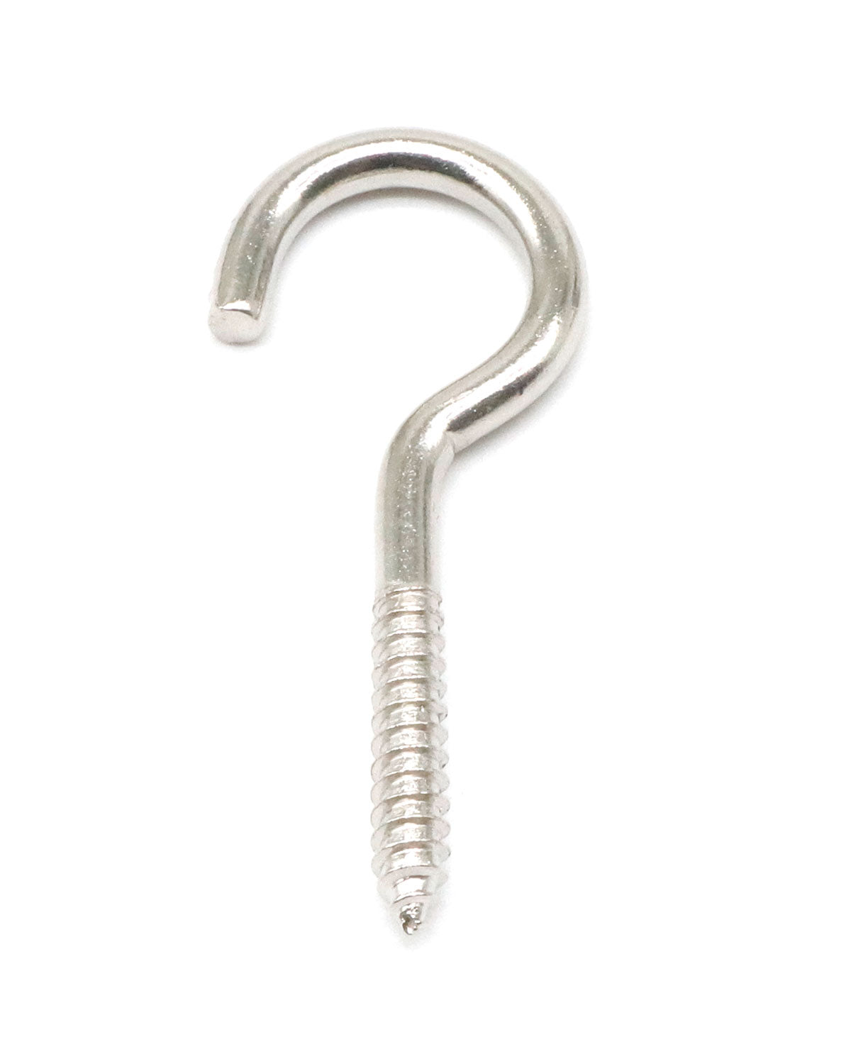 20 Pcs 2 Inch Eye Hooks Screw in Heavy Duty, Stainless Steel 304#8 Eye Bolts Screws, Anti-Rust Self Tapping Eye Lag Screws Eyelet Screw for Wood, Securing Cables Wires | by IMSCREWS