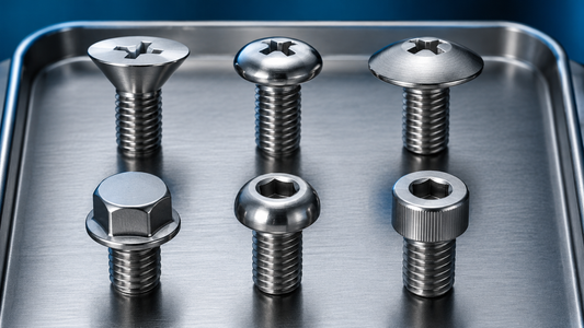 6 Common Screw Head Types and When to Use Them