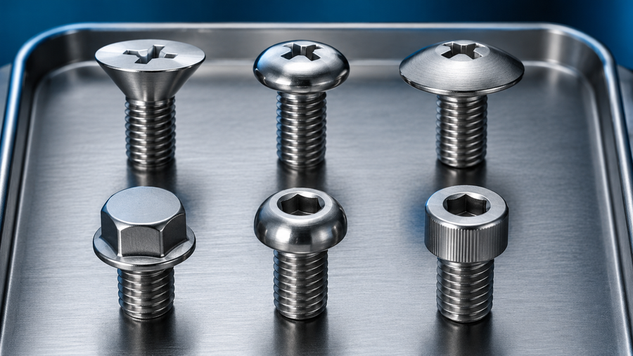 6 Common Screw Head Types and When to Use Them