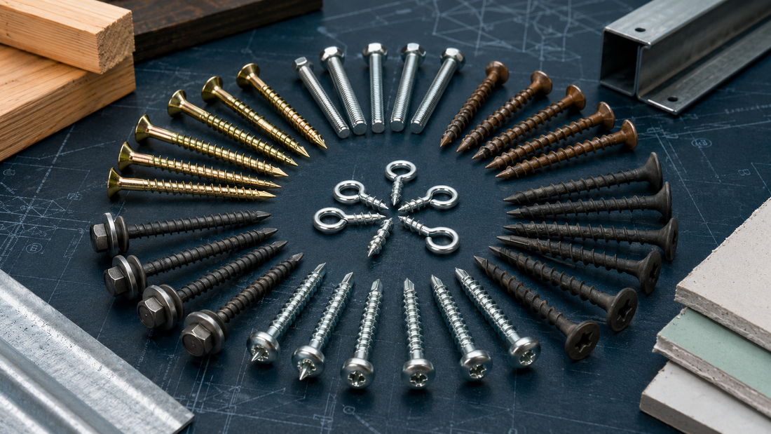 Types of Screws: A Practical Selection Guide