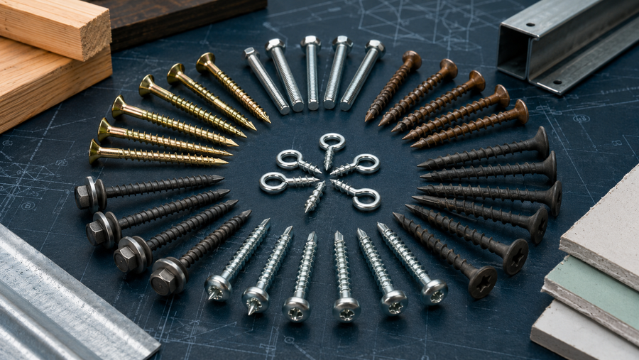 Types of Screws: A Practical Selection Guide
