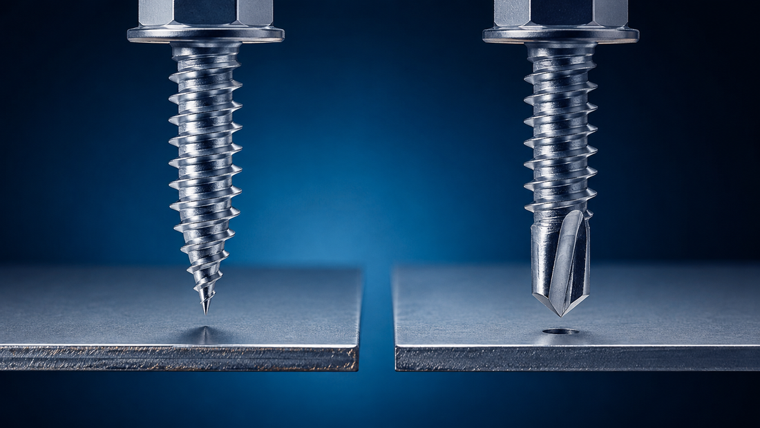 Self-Tapping vs. Self-Drilling Screws