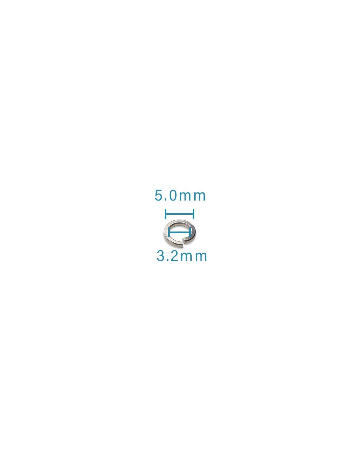 IMSCREWS M3 Spring Lock Washers 200 Pcs, 304 Stainless Steel GB93 Metric Split Washers, OD 5.0mm ID 3.2mm, Burr-Free Fasteners for Electronics Assembly - image 3