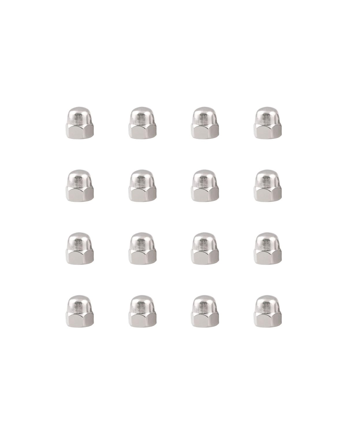 #8-32 Acorn Nuts - IMScrews 304 Stainless Steel Acorn Nuts - Durable, Rust-Resistant Fasteners for Various Applications Pack of 50