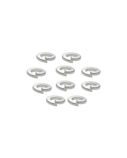 IMScrews 1/4" Spring Lock Washers - 304 Stainless Steel - Pack of 100 - Secure Fastening and Rust Resistance