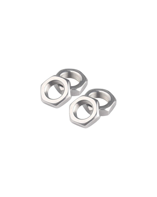 7/16-20 Hex Nuts - IMScrews 304 Stainless Steel Hex Nuts - Corrosion-Resistant Fasteners for Diverse Projects Pack of 10