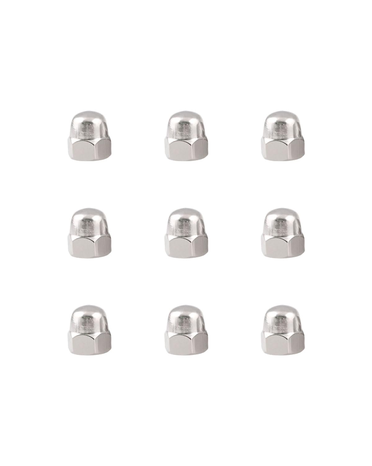 1/4-20 Acorn Nuts - IMScrews 304 Stainless Steel Acorn Nuts - Durable, Rust-Resistant Fasteners for Various Applications Pack of 25