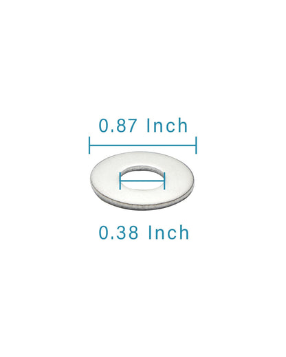 IMScrews 5/16" USS Large Flat Washers 304 Stainless Steel Washers (Pack of 50) - Durable, Rust-Resistant, Heavy Duty, Essential Hardware for Construction and DIY Projects - image 3