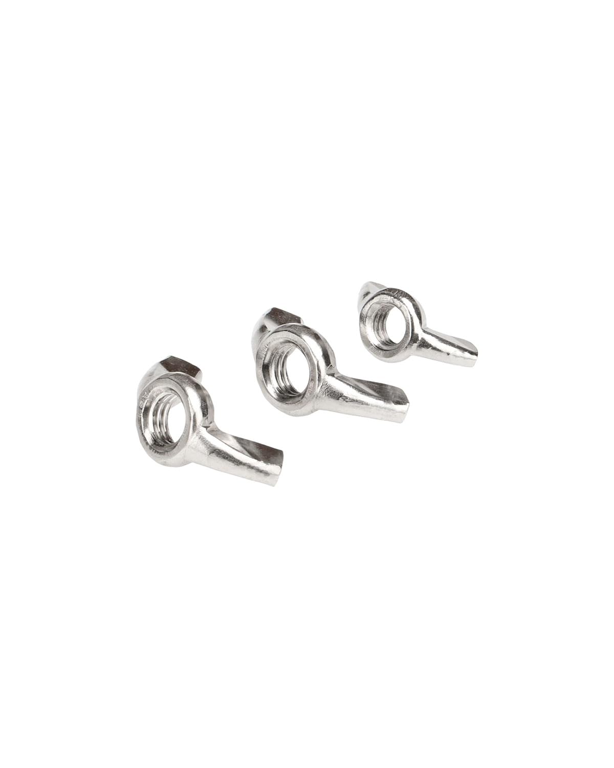 M3-0.5 Wing Nuts - IMScrews 304 Stainless Steel Wing Nuts - Durable Hardware for Home Maintenance and Professional Engineering Pack of 25 - image 4