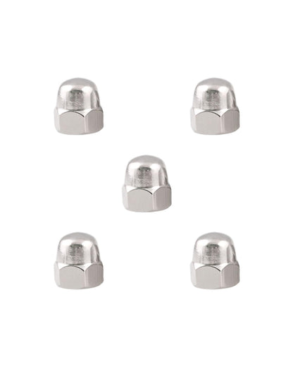 3/8-16 Acorn Nuts - IMScrews 304 Stainless Steel Acorn Nuts - Durable, Rust-Resistant Fasteners for Various Applications Pack of 5
