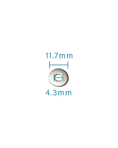 IMScrews M4 Large Flat Washers - 304 Stainless Steel Washers (Pack of 200) - Durable Hardware for Various Applications - image 3