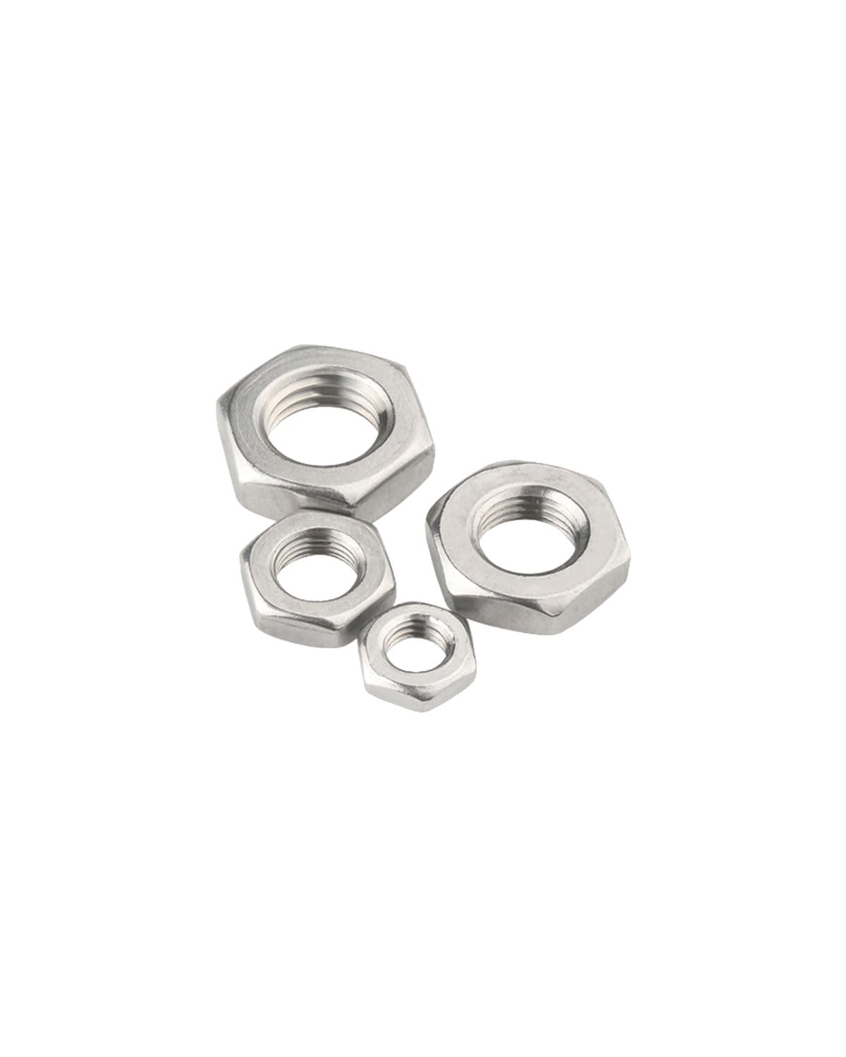 1/4-28 Hex Nuts - IMScrews 304 Stainless Steel Hex Nuts - Corrosion-Resistant Fasteners for Diverse Projects Pack of 25 - image 4