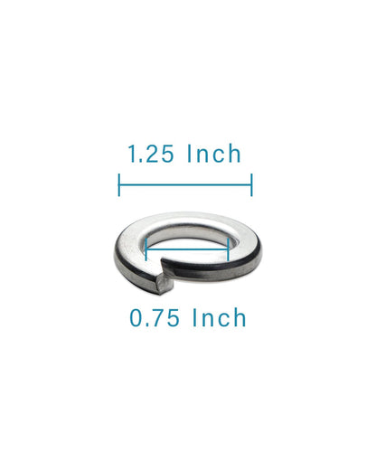 IMScrews 3/4" Spring Lock Washers - 304 Stainless Steel - Pack of 25 - Secure Fastening and Rust Resistance - image 3