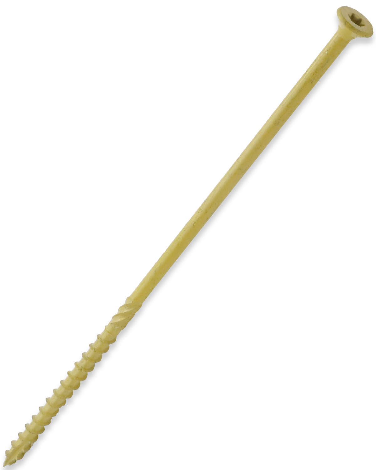 IMSCREWS #14 x 8 Inch Structural Wood Screws, 1000Hr Salt Spray Rust Resistant Heavy Duty Deck Screws, Lag Bolt Alternative, T30 Star Drive, Type 17 Point, 50 Pack (No Bit)