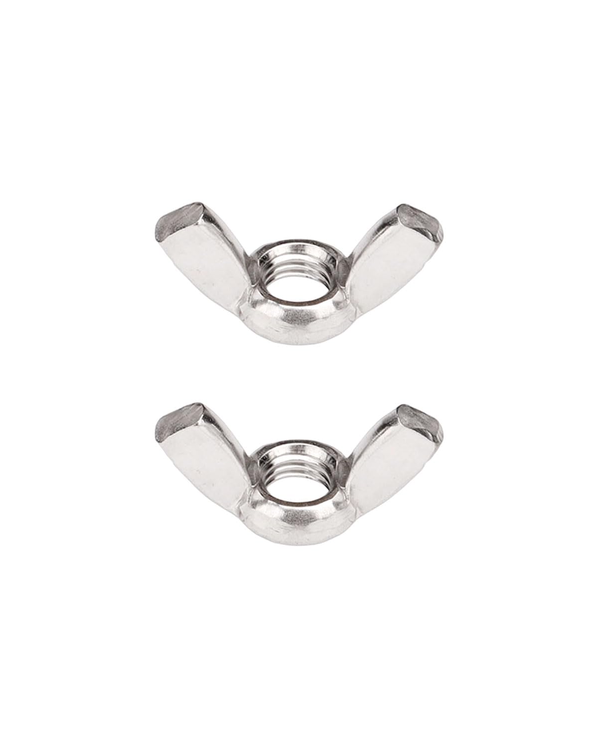 M12-1.75 Wing Nuts - IMScrews 304 Stainless Steel Wing Nuts - Durable Hardware for Home Maintenance and Professional Engineering Pack of 2