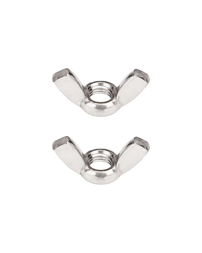 M12-1.75 Wing Nuts - IMScrews 304 Stainless Steel Wing Nuts - Durable Hardware for Home Maintenance and Professional Engineering Pack of 2