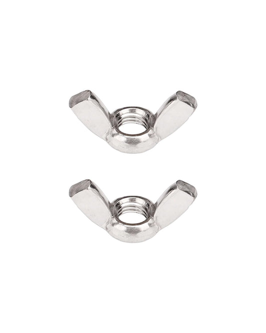 M12-1.75 Wing Nuts - IMScrews 304 Stainless Steel Wing Nuts - Durable Hardware for Home Maintenance and Professional Engineering Pack of 2