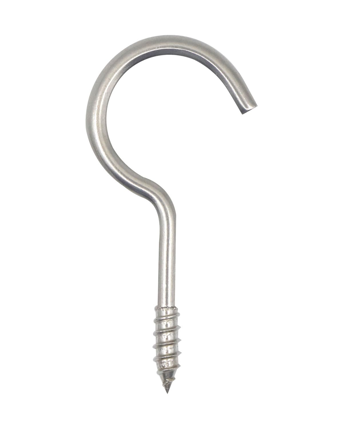 IMSCREWS 2-1/2" 304 Stainless Steel Screw Eyes (20-Pack) ¨C Screws in Hooks for Hammock Stands, Indoor Ceilings, and Outdoor Use