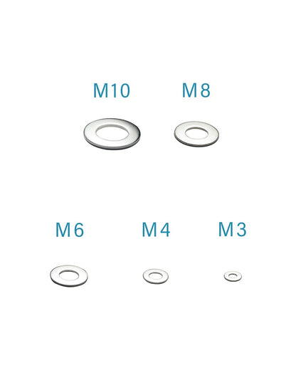 IMScrews M10 304 Stainless Steel Flat Washers for Bolts and Screws - Pack of 100 - Durable Hardware Essentials - image 4