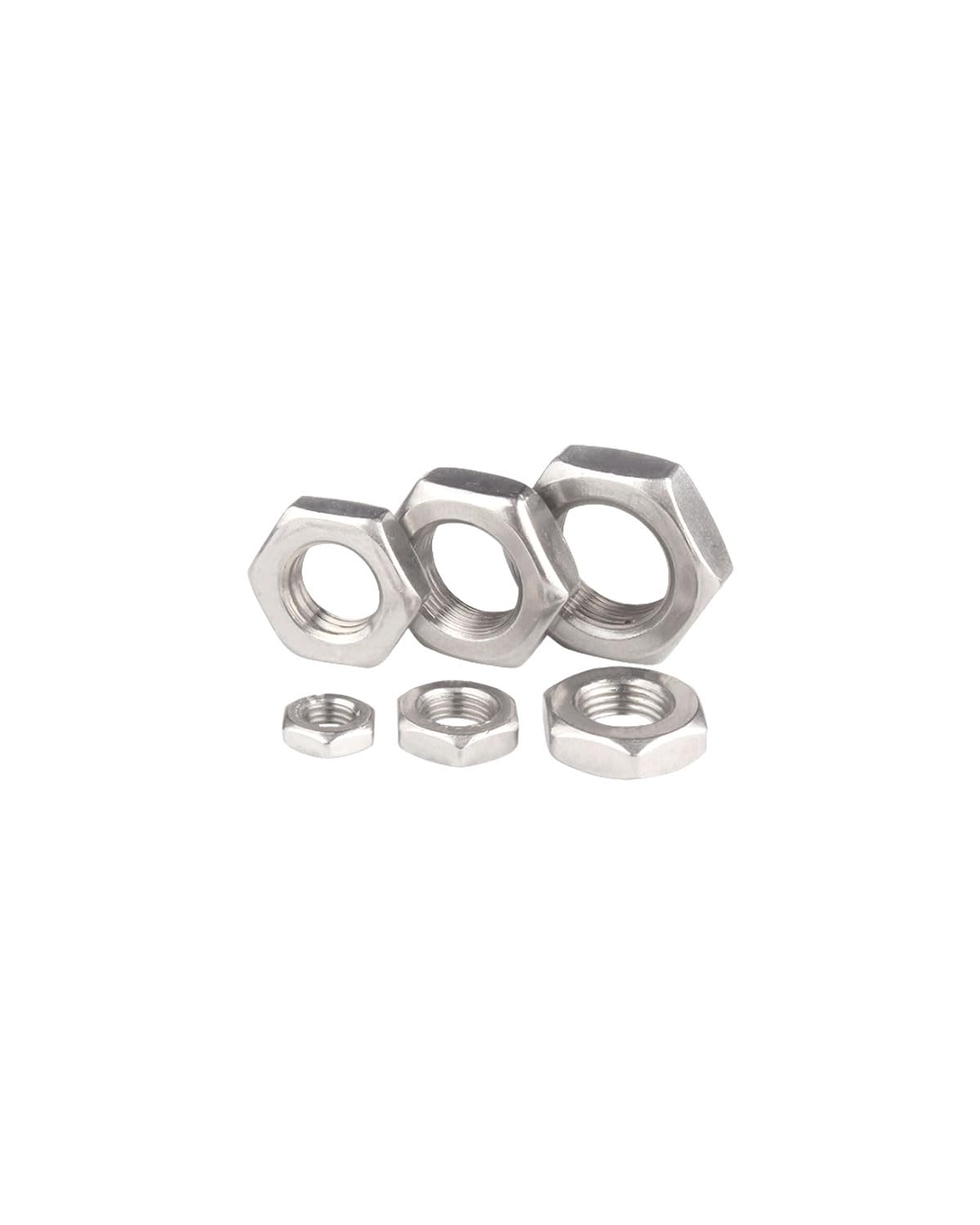 1/2-20 Hex Nuts - IMScrews 304 Stainless Steel Hex Nuts - Corrosion-Resistant Fasteners for Diverse Projects Pack of 25 - image 5