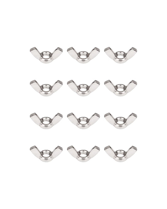 M4-0.7 Wing Nuts - IMScrews 304 Stainless Steel Wing Nuts - Durable Hardware for Home Maintenance and Professional Engineering Pack of 25