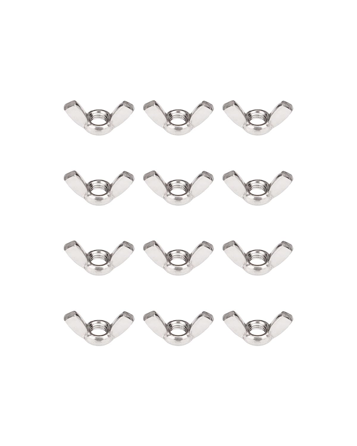 M5-0.8 Wing Nuts - IMScrews 304 Stainless Steel Wing Nuts - Durable Hardware for Home Maintenance and Professional Engineering Pack of 25