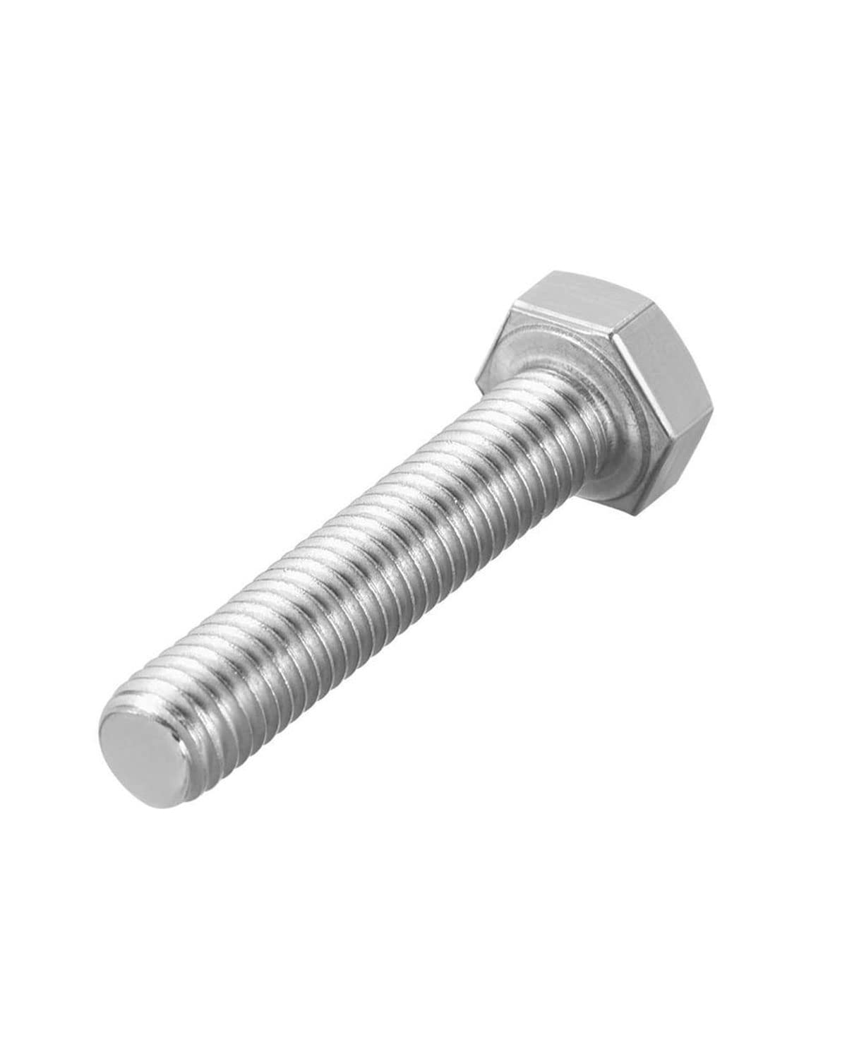 5/16-18 x 1" Stainless Steel Bolts, Hex Head 304 (18-8) Machine Screws by IMScrews, Pack of 50 - image 6