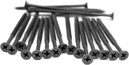 IMScrews 25pcs #8 x 2-3/4" Flat Head Phillips Drywall Screws Fine Thread Sharp Point Wood Screw, Carbon Steel 1022A, Black Phosphate - image 5