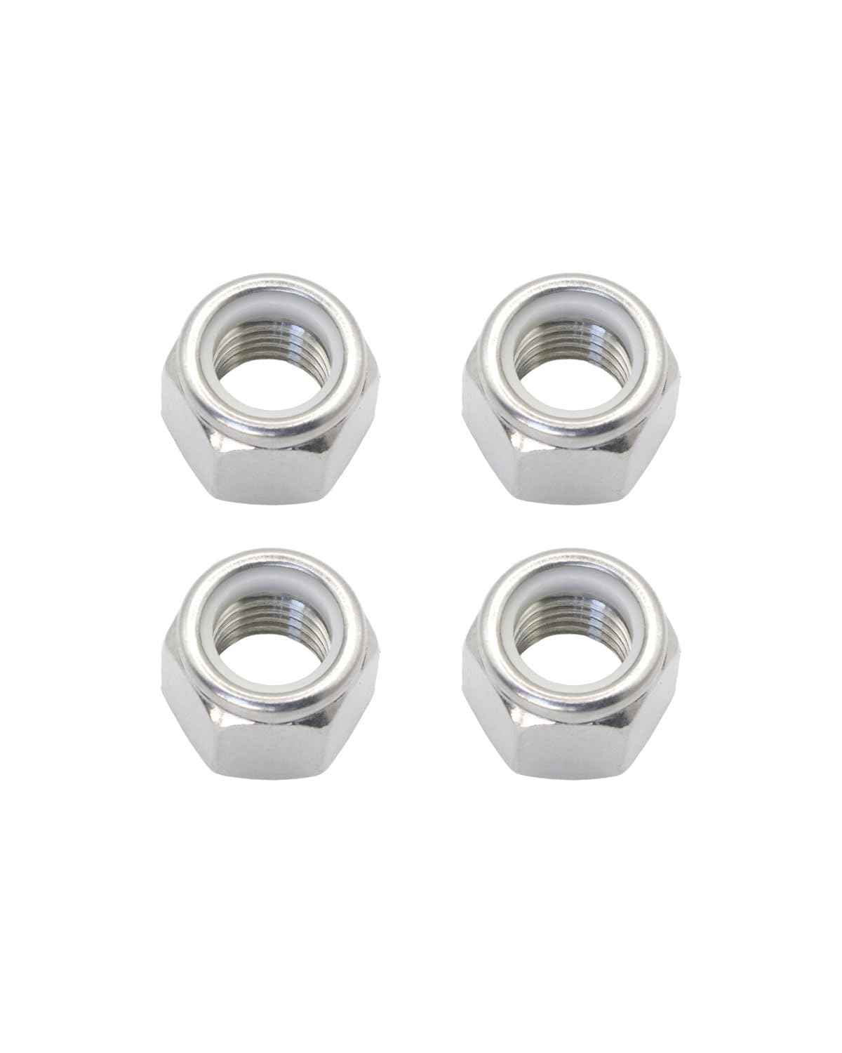 3/8-16 Locknuts - IMScrews 304 Stainless Steel Hardware Locknuts - Durable and Rust-Resistant Fasteners for Home Repairs and Professional Projects Pack of 10