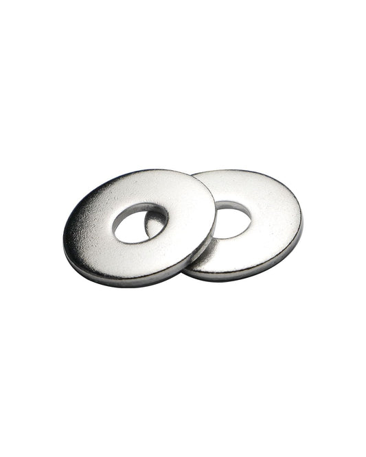 IMSCREWS M6 Extra Large Flat Washers, 304 Stainless Steel, 6.8mm Inner Diameter x 20.7mm Outer Diameter x 1.85mm Thickness, Corrosion Resistant Plain Washers for Bolts and Screws, Pack of 25