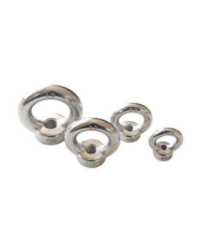M8-1.25 Eye Nuts - IMScrews 304 Stainless Steel Eye Nuts - Resilient Hardware for Home Repairs and Professional Projects Pack of 2 - image 6