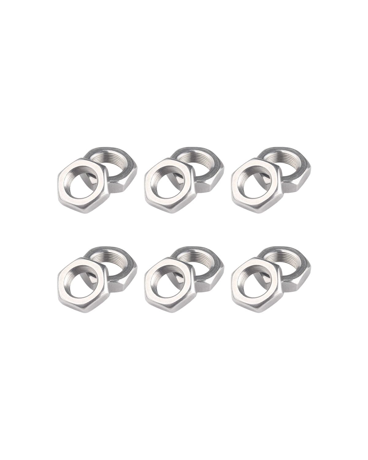5/16-24 Hex Nuts - IMScrews 304 Stainless Steel Hex Nuts - Corrosion-Resistant Fasteners for Diverse Projects Pack of 50