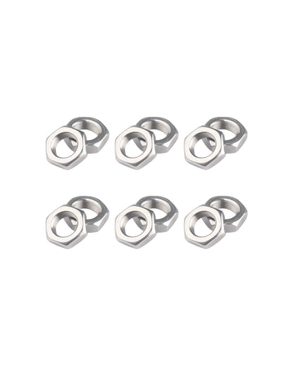 5/16-24 Hex Nuts - IMScrews 304 Stainless Steel Hex Nuts - Corrosion-Resistant Fasteners for Diverse Projects Pack of 100