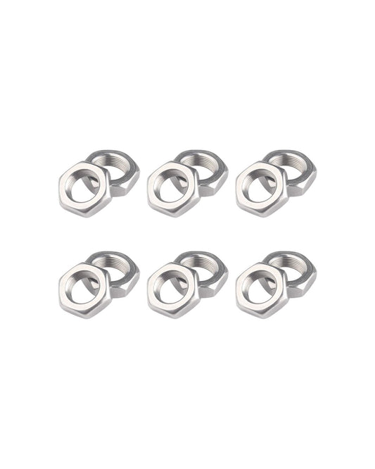 5/16-24 Hex Nuts - IMScrews 304 Stainless Steel Hex Nuts - Corrosion-Resistant Fasteners for Diverse Projects Pack of 100