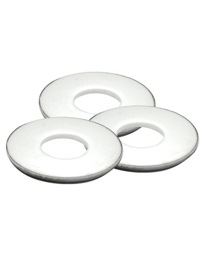 IMScrews 5/8" USS Large Flat Washers 304 Stainless Steel Washers (Pack of 10) - Durable, Rust-Resistant, Heavy Duty, Essential Hardware for Construction and DIY Projects