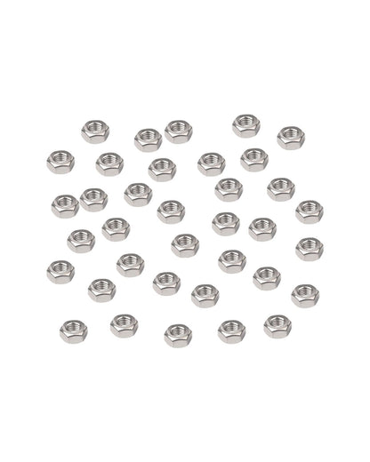 M4-0.7 Hex Nuts - IMScrews 304 Stainless Steel Hex Nuts - Durable, Rust-Resistant Fasteners for Home Repair and Professional Projects Pack of 200