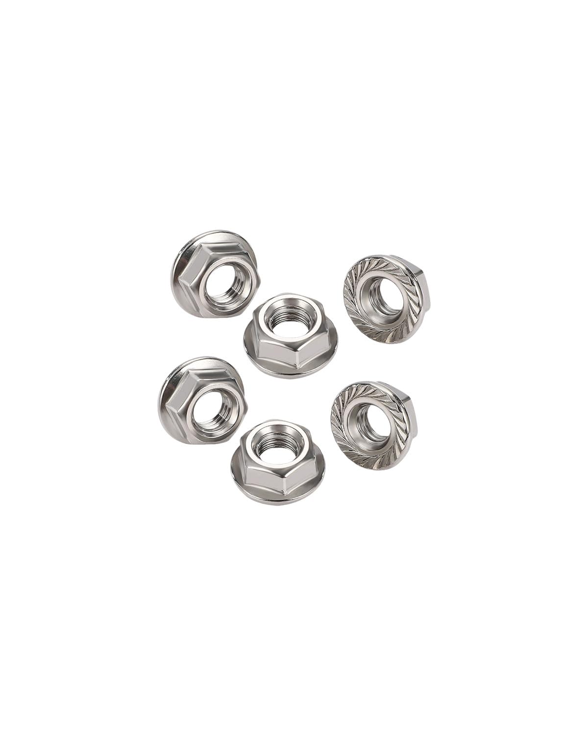 #8-32 Flange Nuts - IMScrews 304 Stainless Steel Flange Nuts - Resilient Fasteners for Home Maintenance and Professional Projects Pack of 25 - image 4