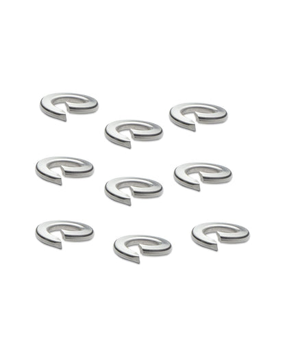 IMScrews 3/8" Spring Lock Washers - 304 Stainless Steel - Pack of 100 - Secure Fastening and Rust Resistance