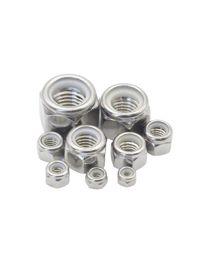 #6-32 Locknuts - IMScrews 304 Stainless Steel Hardware Locknuts - Durable and Rust-Resistant Fasteners for Home Repairs and Professional Projects Pack of 50 - image 4
