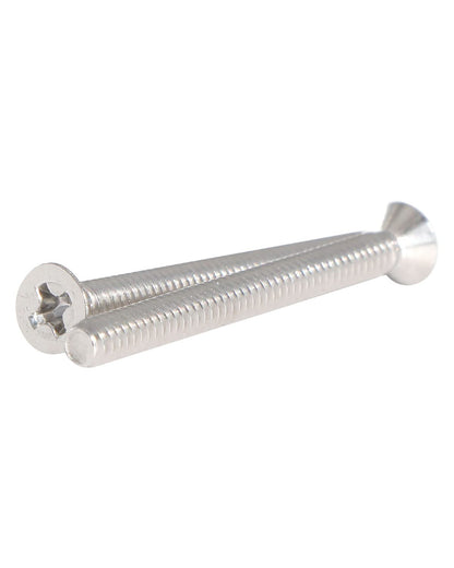 IMScrews #6-32 x 1-1/2" Phillips Flat Head Machine Screws, 304 Stainless Steel Bolts, Pack of 50 - image 4