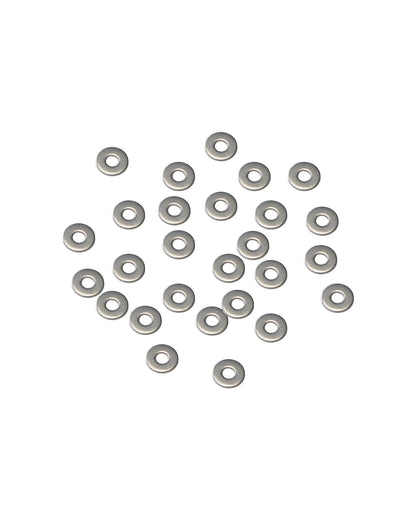IMScrews M3 Large Flat Washers - 304 Stainless Steel Washers (Pack of 200) - Durable Hardware for Various Applications