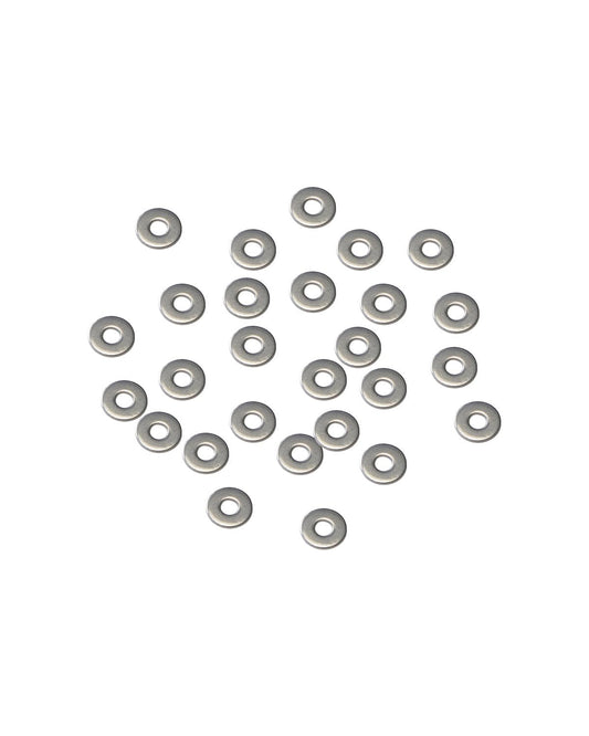 IMScrews M3 Large Flat Washers - 304 Stainless Steel Washers (Pack of 200) - Durable Hardware for Various Applications
