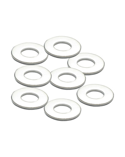 IMScrews 18-8 (304) Stainless Steel Flat Washers - 1/4" ID, 5/8" OD, 0.057" Thickness - Metal Washers for Bolts - 100 Bulk Pack - Select Your Size