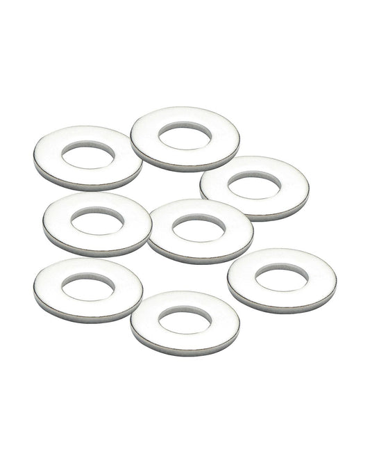 IMScrews 18-8 (304) Stainless Steel Flat Washers - 1/4" ID, 5/8" OD, 0.057" Thickness - Metal Washers for Bolts - 100 Bulk Pack - Select Your Size