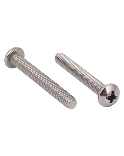 IMScrews #6-32 x 1-1/4" Phillips Pan Head Machine Screws, 304 Stainless Steel Bolts, Pack of 50