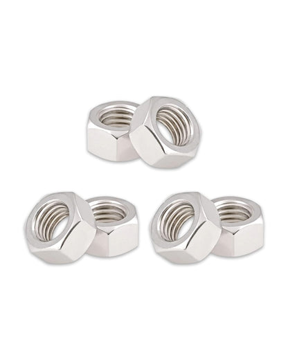 7/16-14 Hex Nuts - IMScrews Premium 304 Stainless Steel Hex Nuts - Versatile Fasteners for Household and Professional Projects Pack of 10
