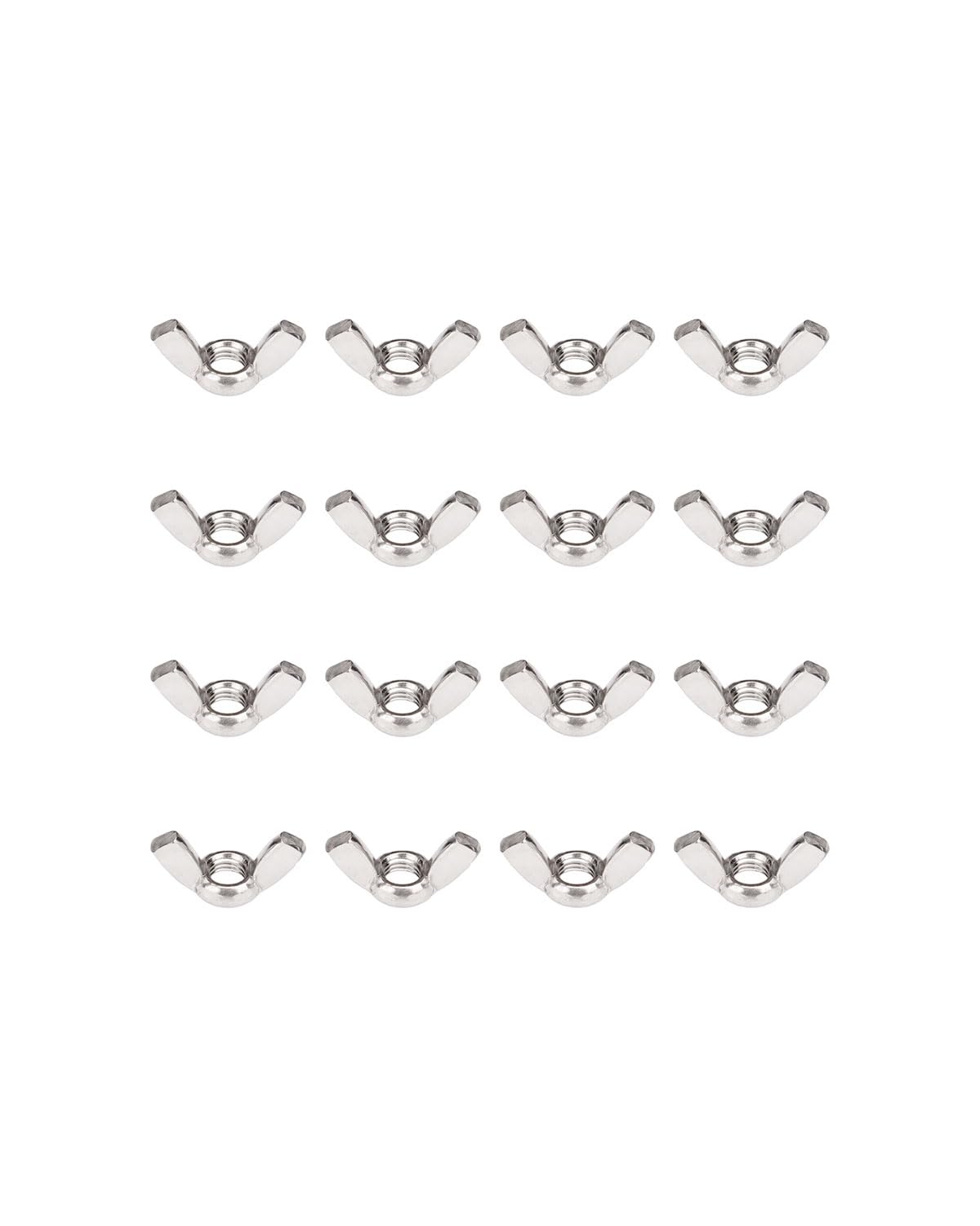 M3-0.5 Wing Nuts - IMScrews 304 Stainless Steel Wing Nuts - Durable Hardware for Home Maintenance and Professional Engineering Pack of 100